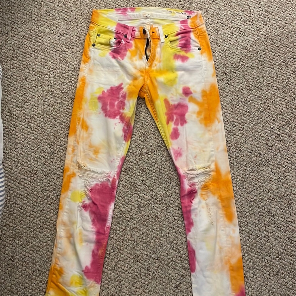 Custom tie dye rag and bone